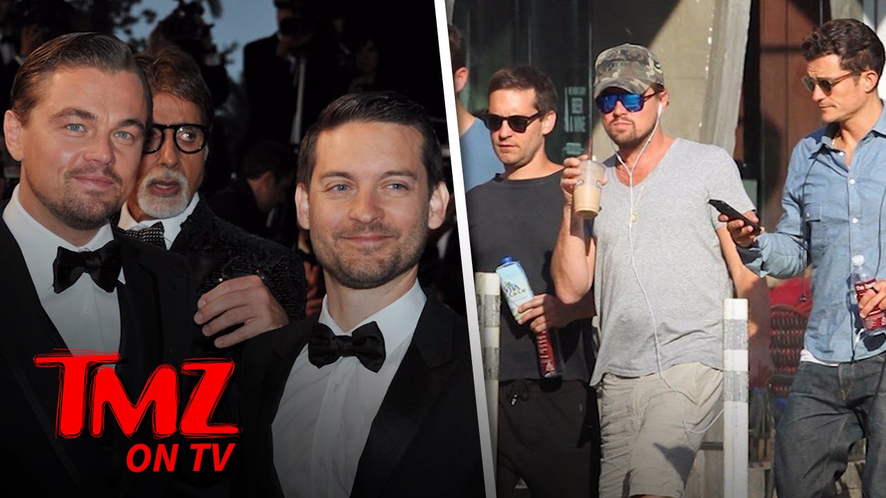 Leonardo DiCaprio and Tobey Maguire’s Entourage Adds A New Friend | TMZ TV 4