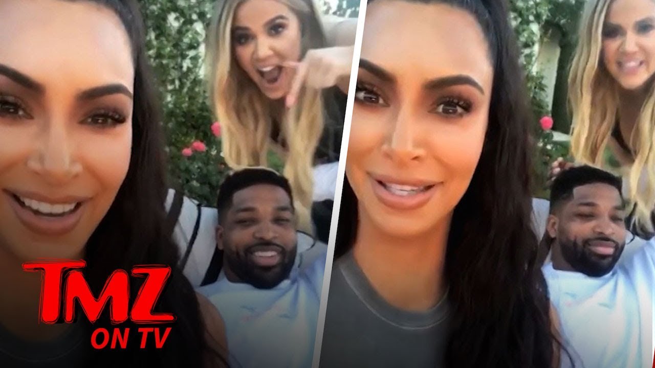 Kim K Calls Out Tristan Thompson To His Face! | TMZ TV