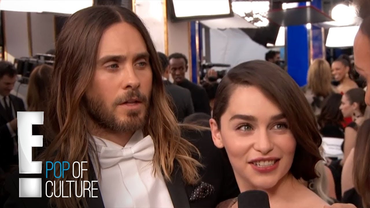 Jared Leto Macks on Emilia Clarke | E! Entertainment 4