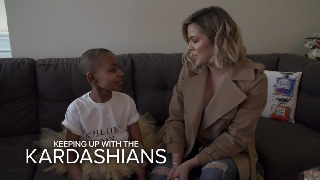 KUWTK | Khloé Kardashian Visits Cancer Patient Hailey Cordova | E! 1