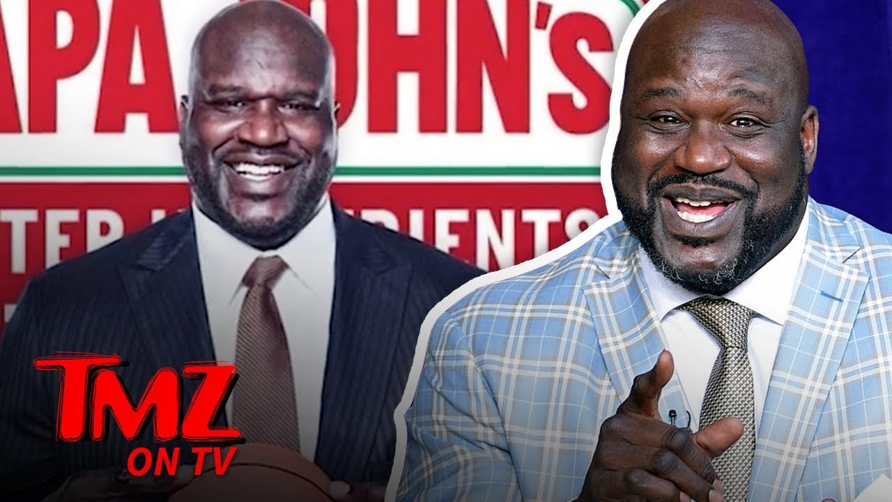 Shaq Joins Papa John's Board Of Directors Following Ex-CEO's N-Word Scandal | TMZ TV