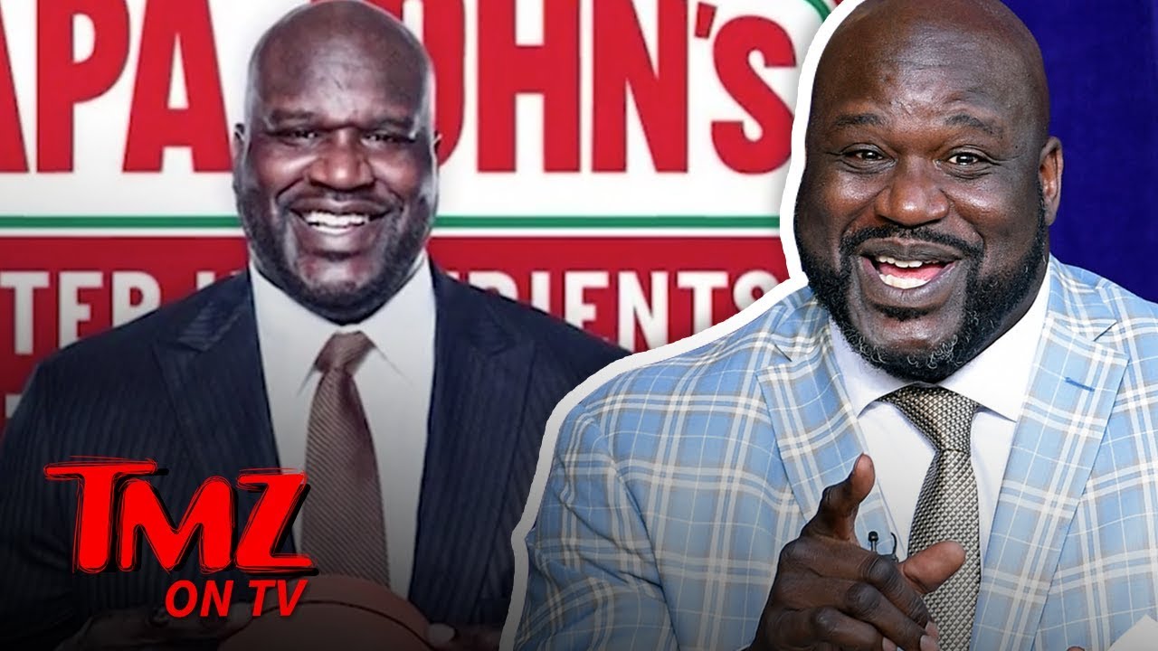 Shaq Joins Papa John's Board Of Directors Following Ex-CEO's N-Word Scandal | TMZ TV 4