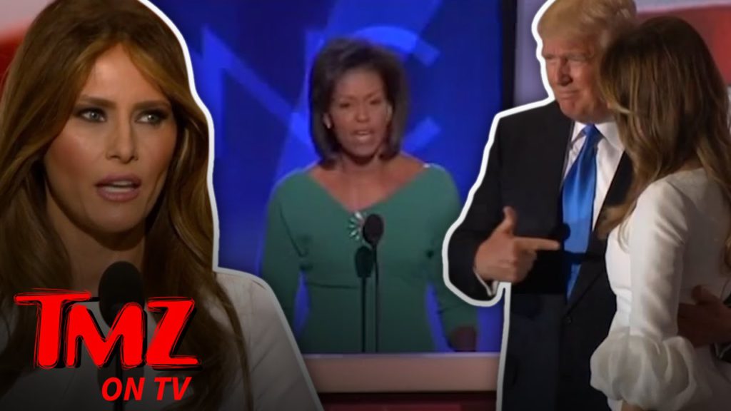 Melania Trump Mimics Michelle | TMZ TV 1