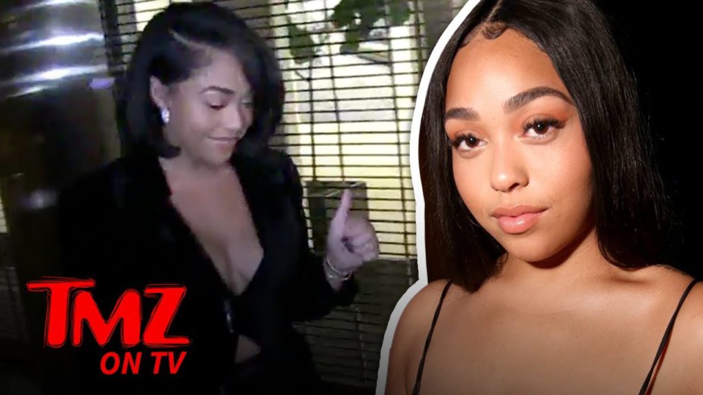 Jordyn Woods OWNS Paparazzi Storm | TMZ TV 1