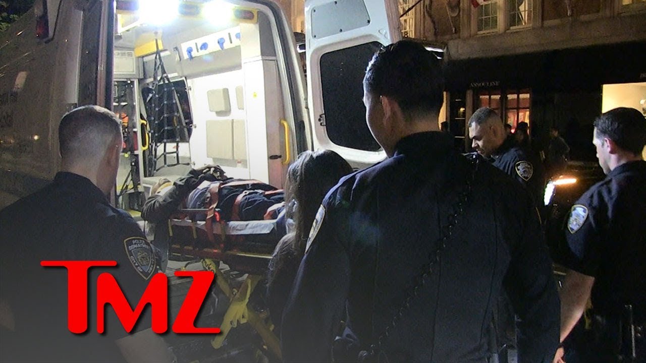 Victim of Alleged Beatdown Loaded onto Stretcher | TMZ 3