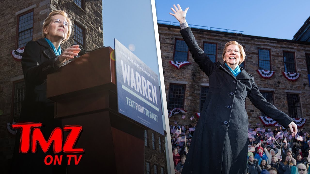 Elizabeth Warren Bolts To Try To Catch A Train | TMZ TV 2