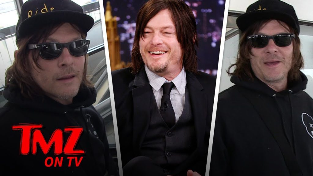 Norman Reedus Wants To Use His Voice For More Video Game Characters! | TMZ TV 1