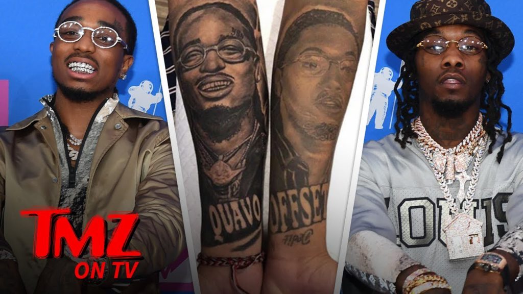 Migos' Offset Appreciates Fan's Incredible Tattoo Of Him | TMZ TV 1