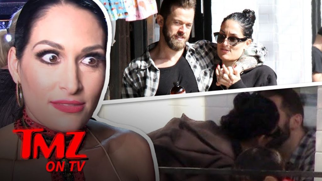 Nikki Bella & New BF Have A Serious Public Makeout Session | TMZTV 1