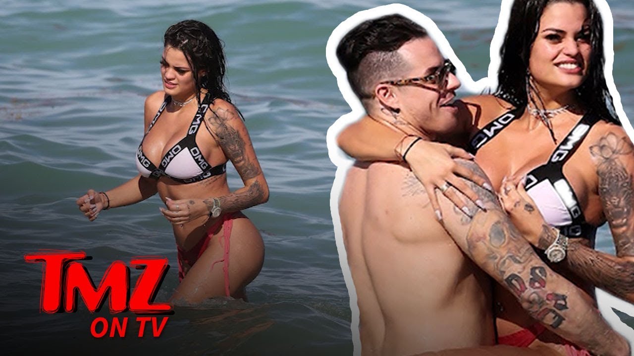 J Lo's Ex Casper Smart Hits Beach with Hot Chick | TMZ TV 4
