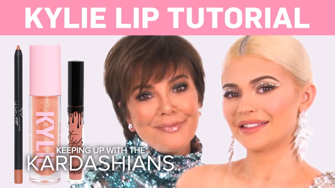 KUWTK | Kylie Jenner Does a Makeup Tutorial on Kris! | E! 5