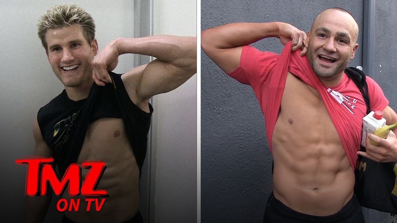 UFC Fighters Show Off Their Abs! | TMZ TV 1