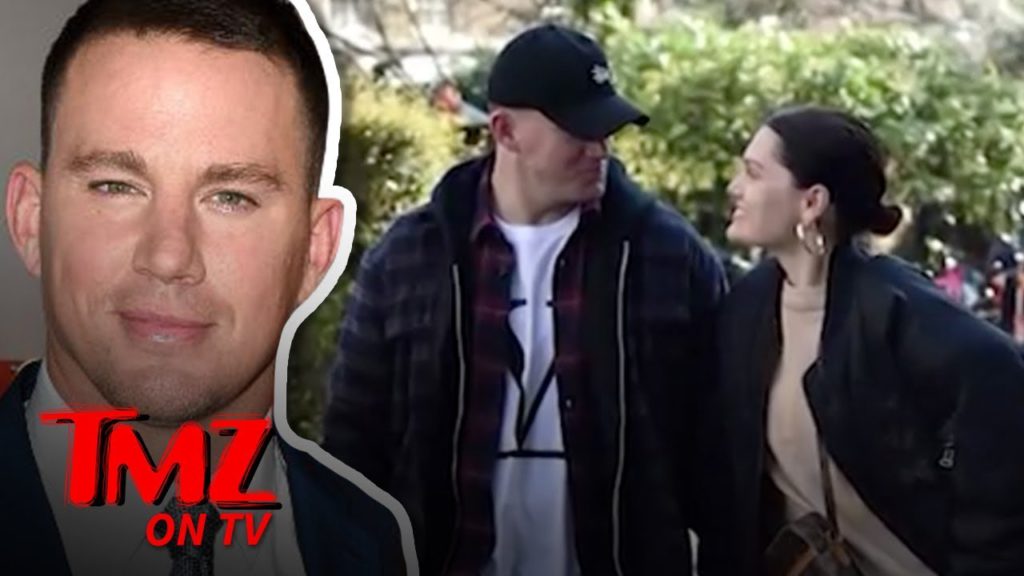 Channing Tatum Strolling Hand-in-Hand with Jessie J in London | TMZ TV 1