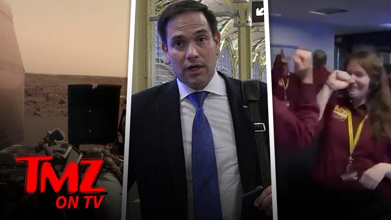 Marco Rubio Praises NASA's Mars Landing | TMZ TV