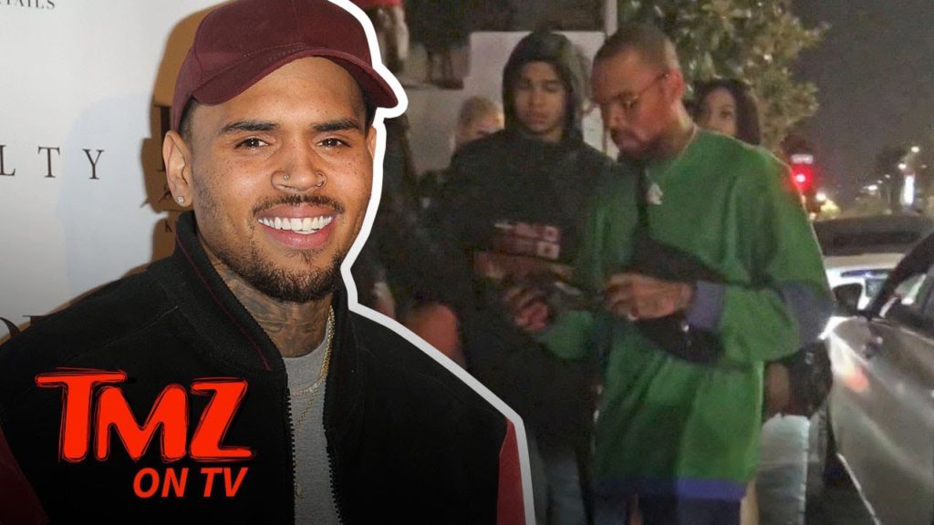 Chris Brown's Temper Heats Up With Valet | TMZ TV 1