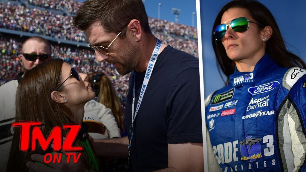 Danica Patrick Says Aaron Rodgers Initially Hit On Her Using 'Dumb and Dumber' Lines | TMZ TV 1