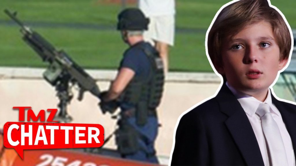 Barron Trump Play Date Covered by Secret Service's Big Guns | TMZ Chatter 1