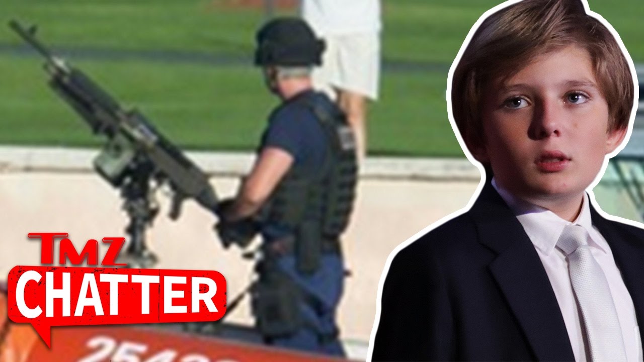 Barron Trump Play Date Covered by Secret Service's Big Guns | TMZ Chatter 4