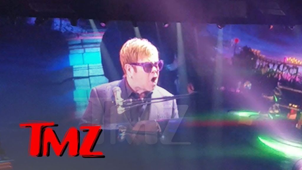 Elton John Loses It When Handsy Fans Get Onstage, Walks Off Vegas Concert | TMZ 1