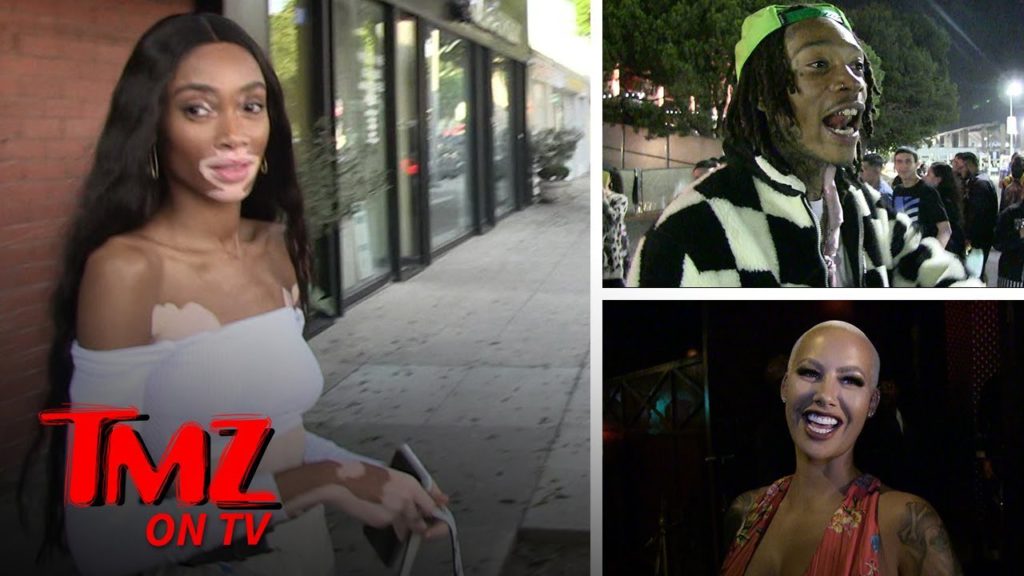 Winnie Harlow Loves Amber Rose Even Though She's Dating Wiz | TMZ TV 1