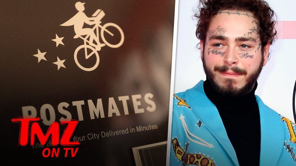 Post Malone Is The King Of Postmates | TMZ TV 1