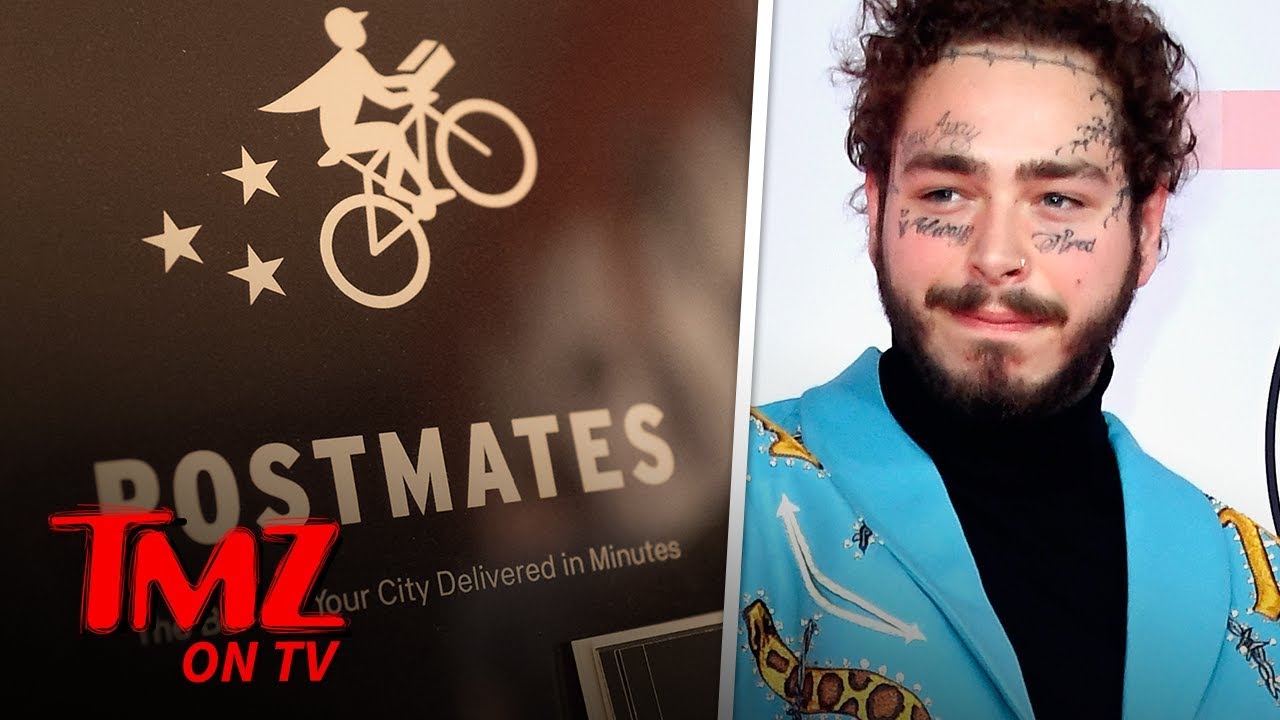 Post Malone Is The King Of Postmates | TMZ TV 5