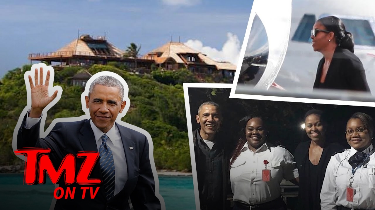 The Obamas Went to the Caribbean | TMZ TV 2