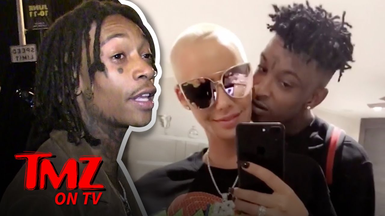 Wiz Khalifa Approves Of Amber Rose Dating 21 Savage | TMZ TV 4