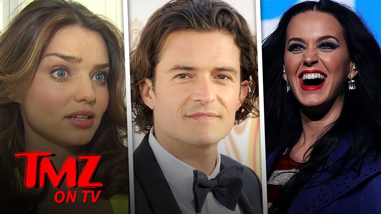Katy Perry & Orlando Bloom Run Into Orlando's Ex | TMZ TV
