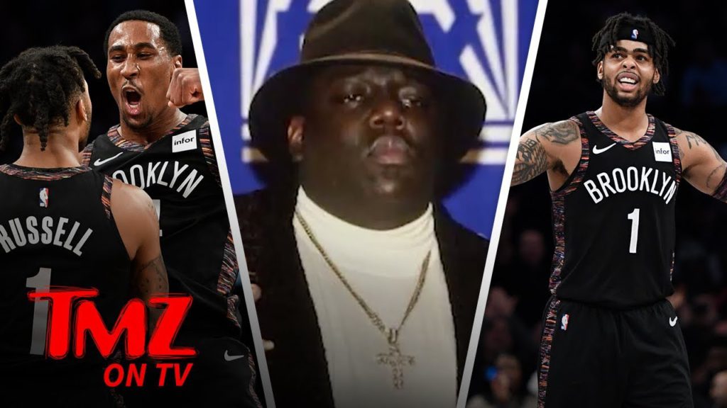 Brooklyn Nets Accused of Jacking Coogi Design for Biggie Tribute | TMZ TV 1