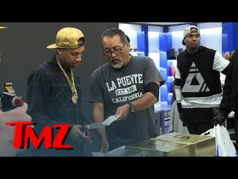 Tyga -- Sneaker Release Party RUINED By Sneaky Process Server | TMZ 1