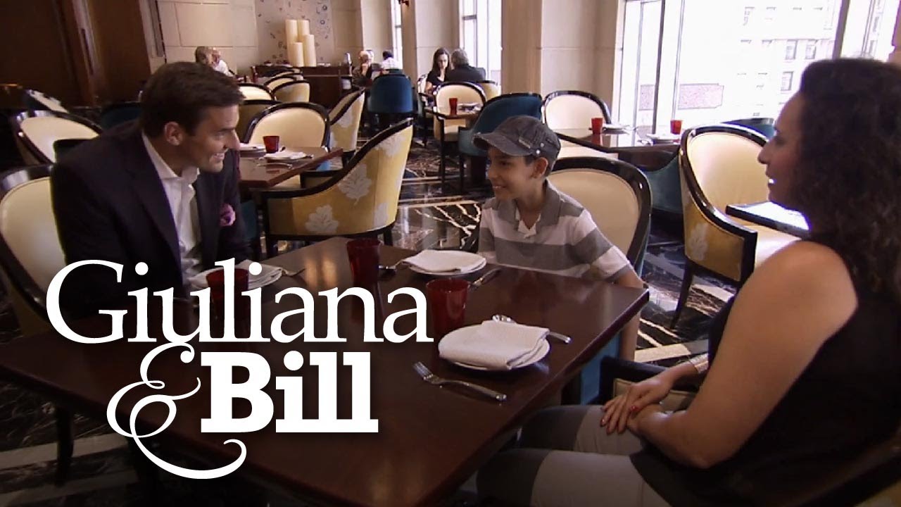 Bill Meets With Young Cancer Survivor | Giuliana & Bill | E! 2