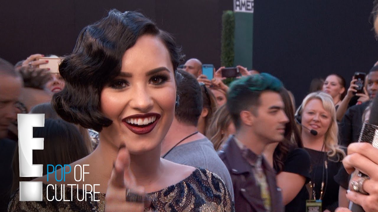 Demi Lovato Goes Retro Chic at 2015 AMAs 5