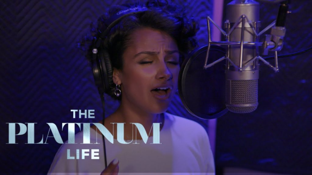 Nazanin Mandi Gets Nervous Stepping Back into the Studio | The Platinum Life | E! 1