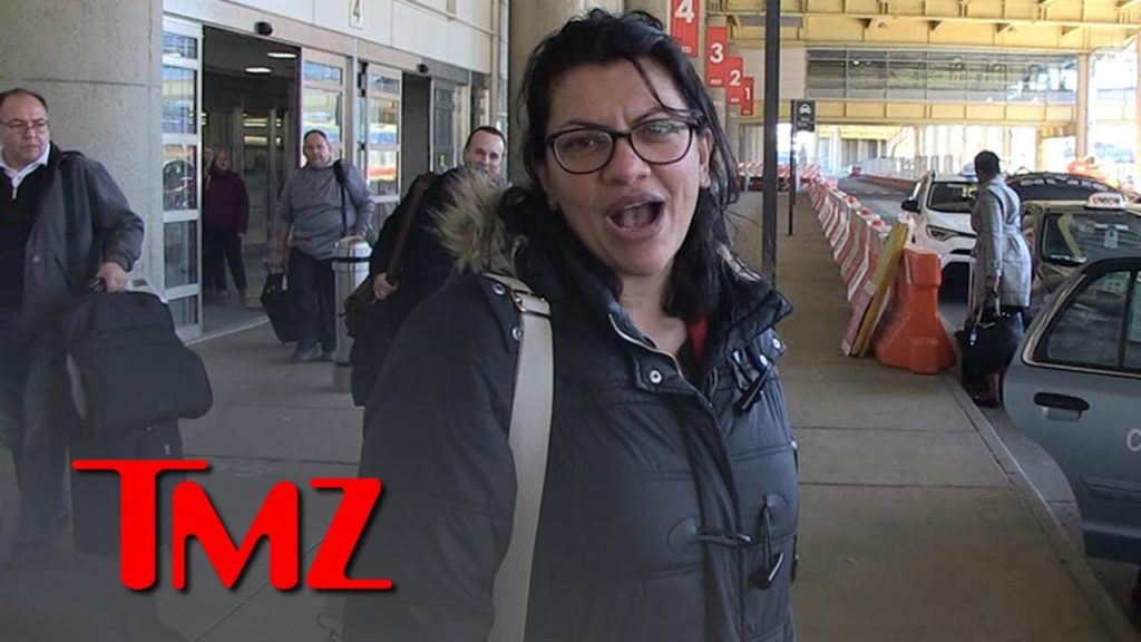 Rep. Tlaib Says Rep. Omar Isn't Anti-Semitic, Questions Pelosi's Resolution | TMZ 1