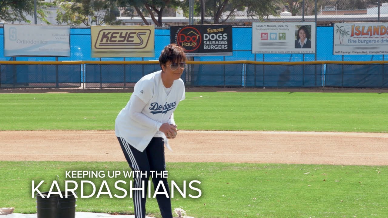 KUWTK | Kris Jenner Is at Bat--What Could Go Wrong? | E! 5