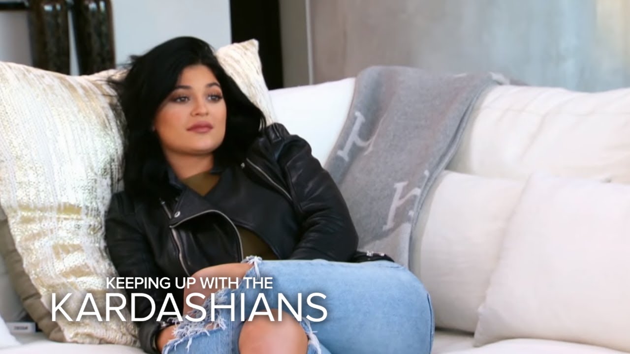 KUWTK | Kim K. Gives Kylie Jenner Sisterly Advice on Insecurities | E! 3