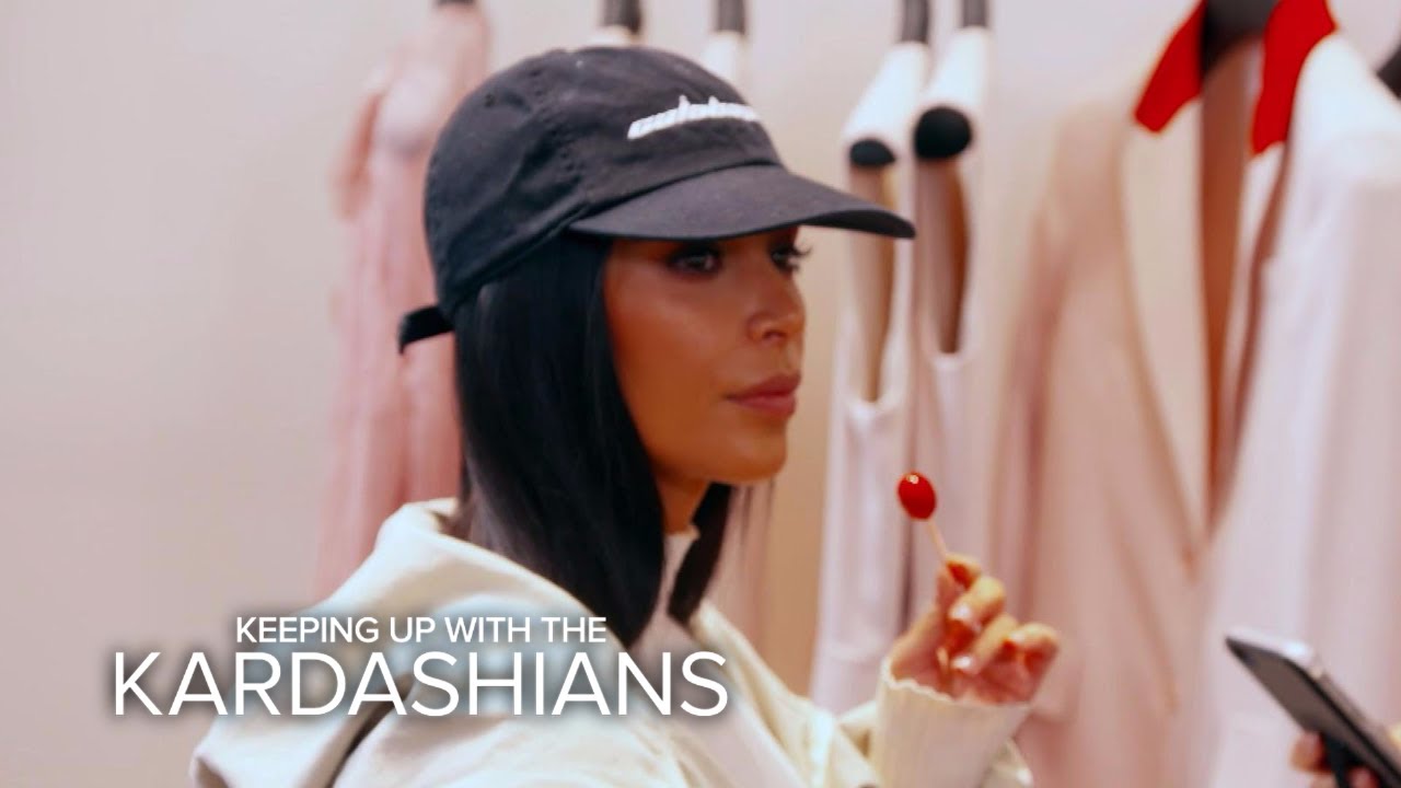 KUWTK | Kim Kardashian West's Shopping Trip Turns Scary | E! 3