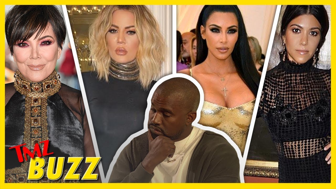 Which Kardashian Does Kanye Want In Bed? ALL OF THEM | TMZ BUZZ 5