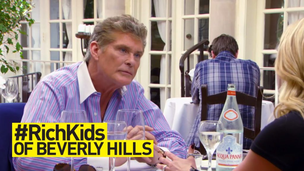 Taylor Seeks Fatherly Advice From David Hasselhoff | #RichKids of Beverly Hills | E! 1