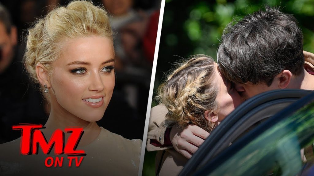 Amber Heard Packs on PDA with New BF Andy Muschietti | TMZ TV 1