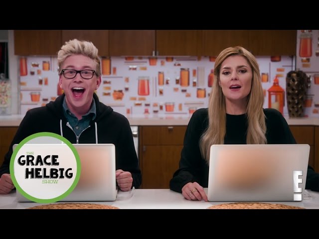 The Grace Helbig Show | Grace Helbig Plays "Hot Mess, God Bless" With Tyler Oakley | E! 5