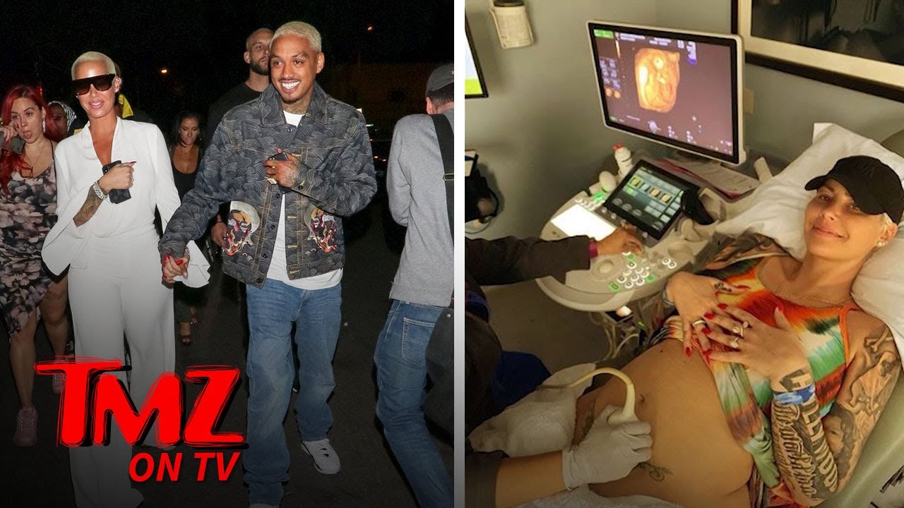 Amber Rose Is Pregnant With Her Second Child! | TMZ TV 1 Amber Rose Is Pregnant With Her Second Child! | TMZ TV 1