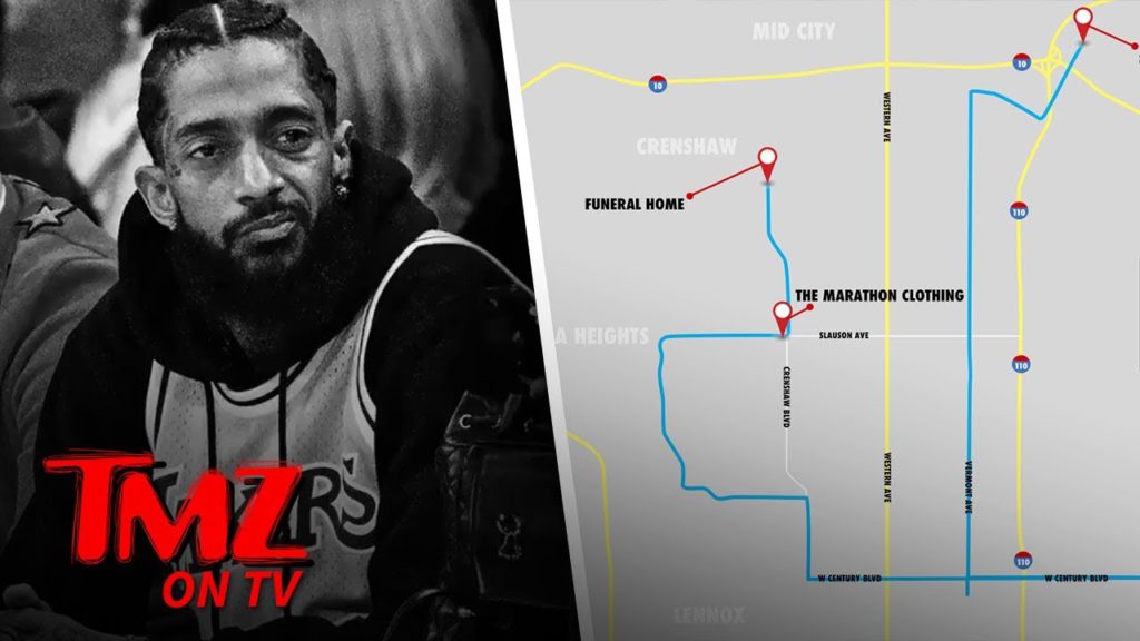 Nipsey Hussle's Funeral Procession Will Pass By His Shooting Location | TMZ TV 1