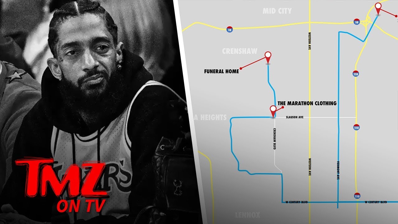 Nipsey Hussle's Funeral Procession Will Pass By His Shooting Location | TMZ TV 4