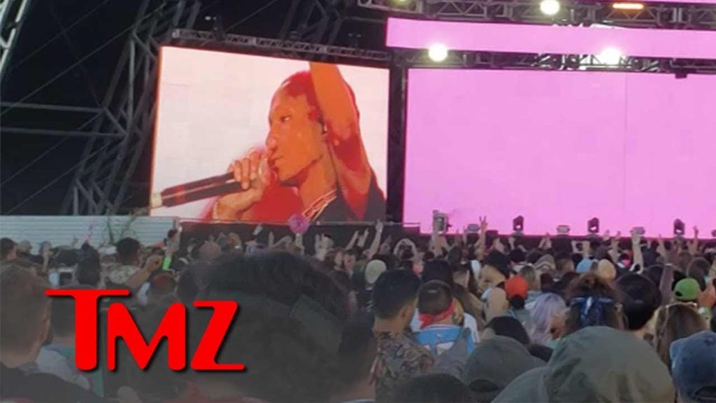 Jaden Smith Honors Nipsey Hussle at Coachella | TMZ 1