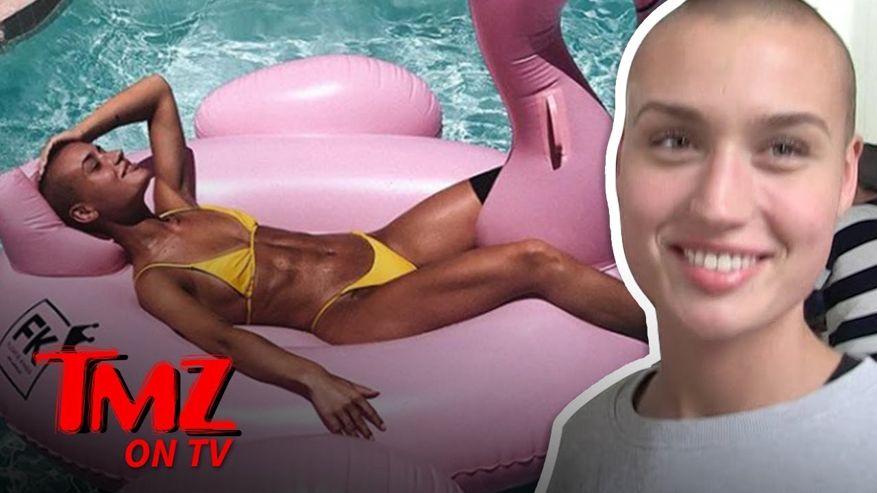 Bald Model Vendela Lindblom Says Harvey Should Shave His Head! | TMZ TV 3