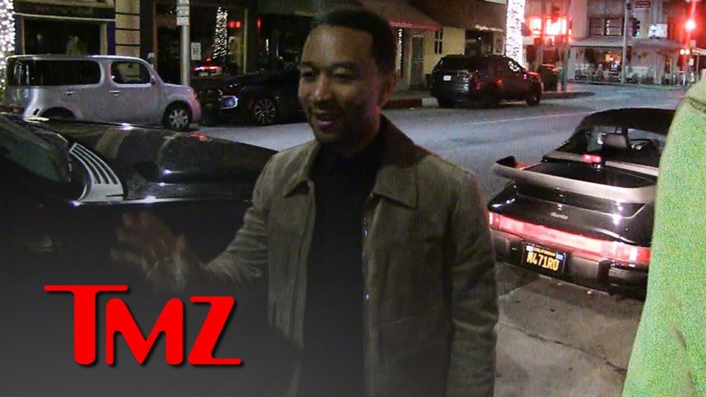 John Legend Gets Upstaged by Chrissy Teigen, and She Wasn't Even with Him | TMZ 1