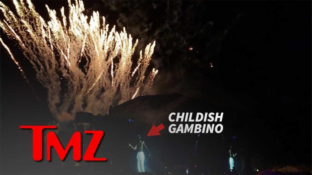 Childish Gambino Fires Off Brand New Show for Weekend 2 at Coachella | TMZ 1