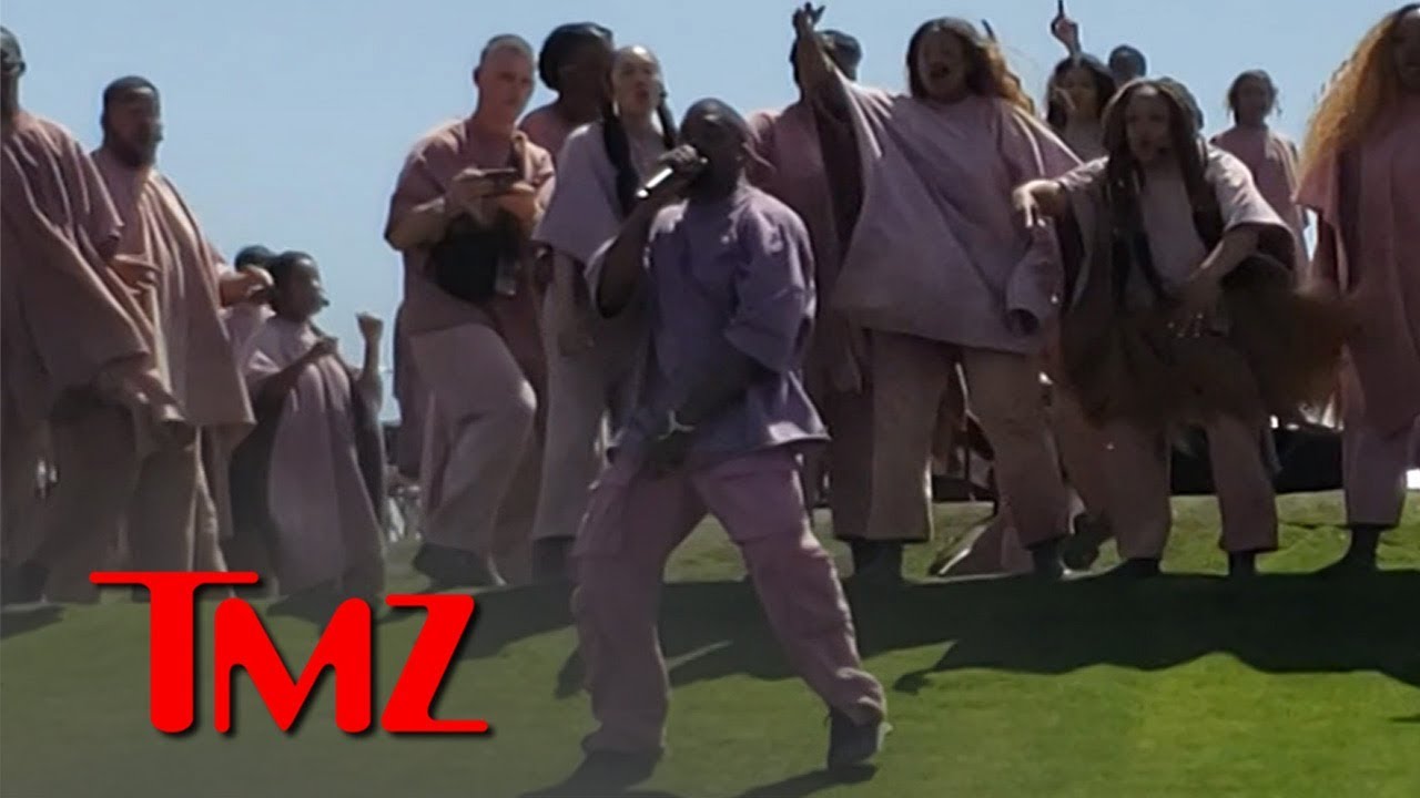 Kanye West's Sunday Service at Coachella a Star-Studded, Spiritual Show | TMZ 4